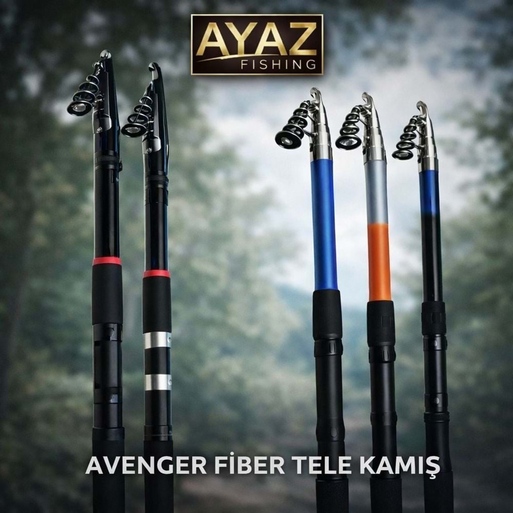 AYAZ Avenger Fiber Tele Kamış - * - 3M